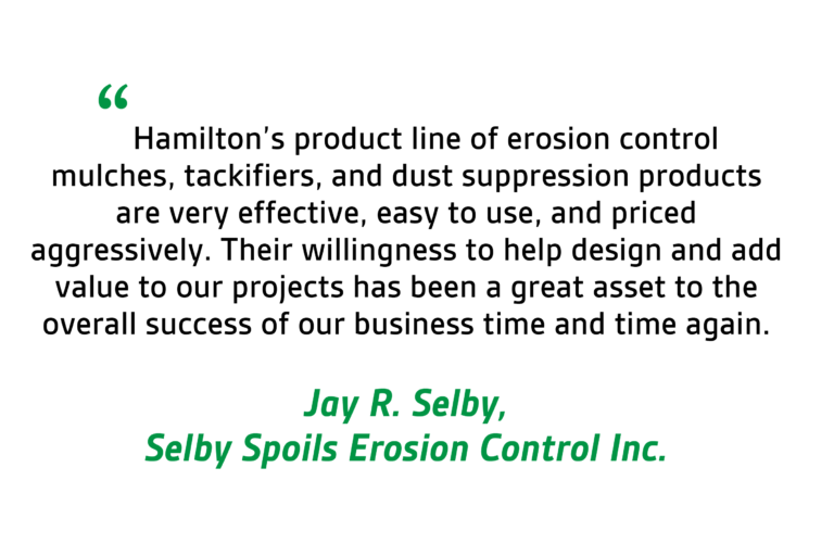 Selby Spoils Erosion Control Inc.